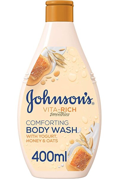 Johnson & Johnson Johnson’s Vita Rich Smoothies Comforting Body Wash, Yogurt,...