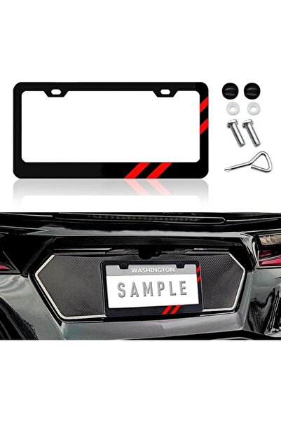 OASISGALORE Compatible for All Dodge Universal License Plate Covers Accessori...