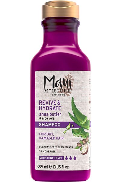 Maui Moisture شامبو، منشط ومرطب + زبدة الشيا، 385 مل