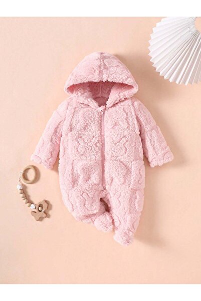 Sheya Romper, pink - 0-1 months