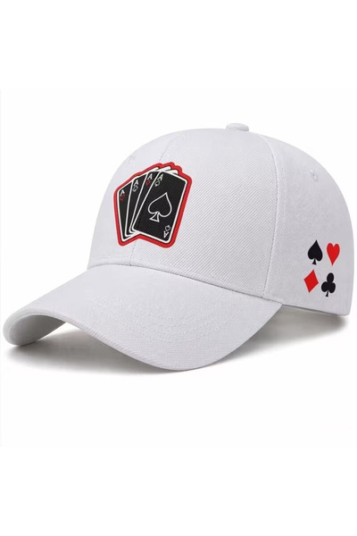 l'eivor Four of a Kind Ace Printed Velcro Cotton Hat