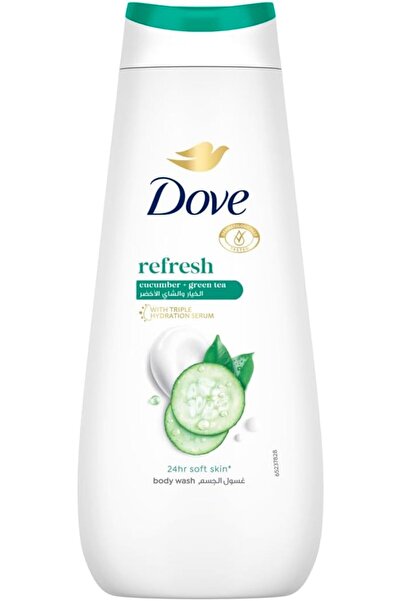 DOVELED DOVE Refresh Body Wash, Cucumber & Green Tea, 400ml