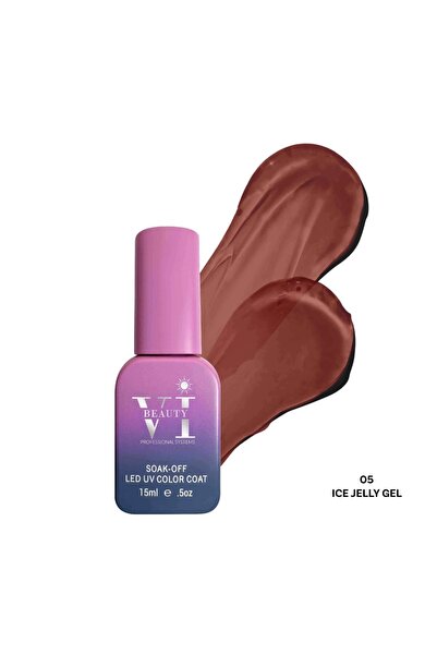 BEAUTY VI Ημιμόνιμο Βερνίκι Νυχιών Τζελ Πάγου 05 15ml