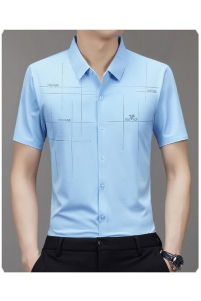 REOCLE Men's Dress Shirts Wrinkle Free Regular Fit Stretch Button Down Shirt ...