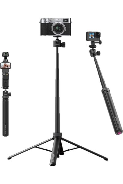 ULANZI Select 59" Tripod Stand w Auto-Open 4-Leg, ULANZI TT24 Vlogging Selfie...
