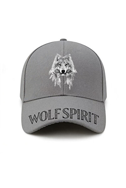 l'eivor Wolf Sprit Special Design Trench-Mütze aus Baumwolle mit Klettverschl...