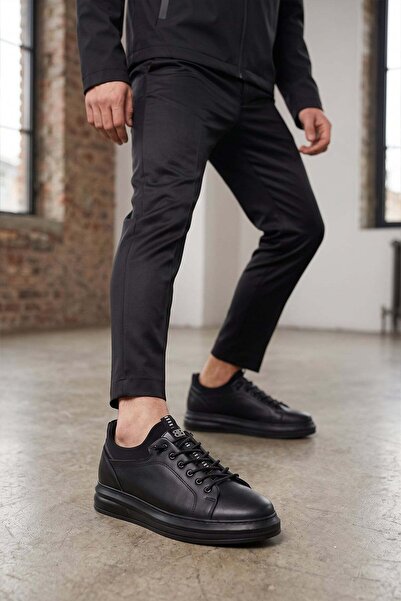 Ayakkabı Fuarı Elit Asrms1000 Men's Casual Shoes Black