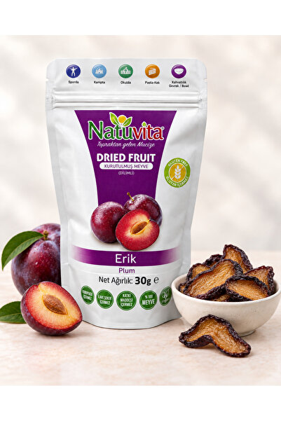 Natuvita Kurutulmuş Erik Dilimi 30g