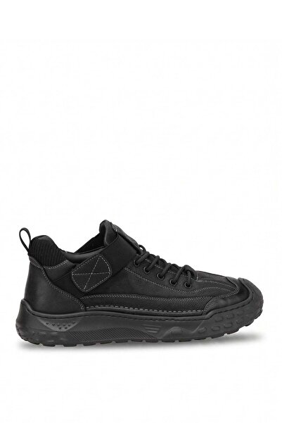 Guja 26Blg525 Men's Genuine Leather Casual Shoes Black