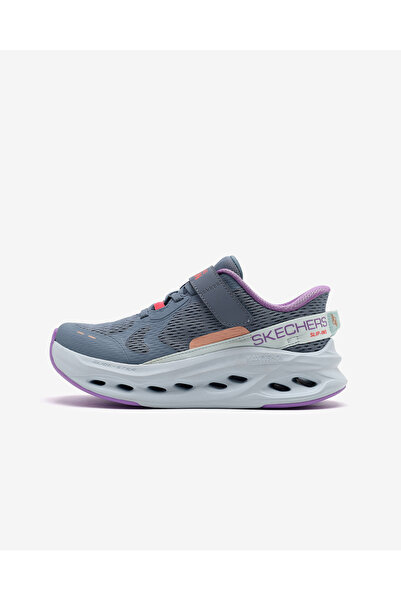 SKECHERS MAX CUSHIONING GLIDE-STEP Büyük Kız Çocuk Gri Spor Ayakkabı 303684L SLT