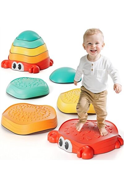 GENERAL 5-Piece Crab Stones for Children 18 Months and over from Liho Castle