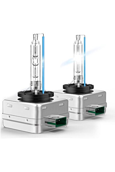 MAKINGTEC مصباح أمامي HID، D3S بسطوع 500% أكثر و16000 لومن، أبيض 6000 كلفن، م...