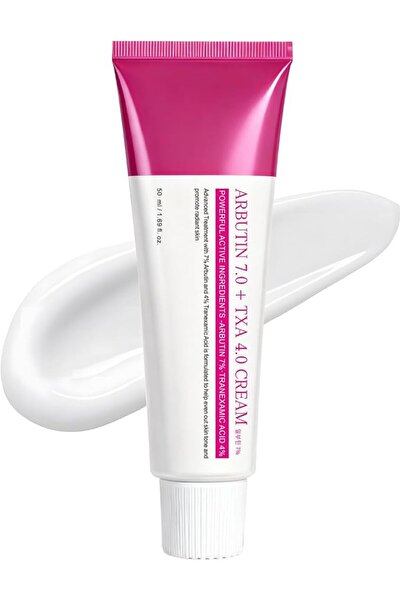 HIQUAY Arbutin 7% + Tranexamic Acid 4% Cream, 70,000ppm Arbutin, 40,000ppm TX...