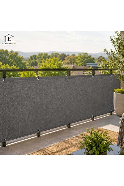 Elindor Paravan de balcon Elindor ® Protecție a intimității, Plasă impermeabi...