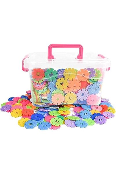 Generic Assembled Snowflake Puzzle 500-Pieces Set, Multicolour
