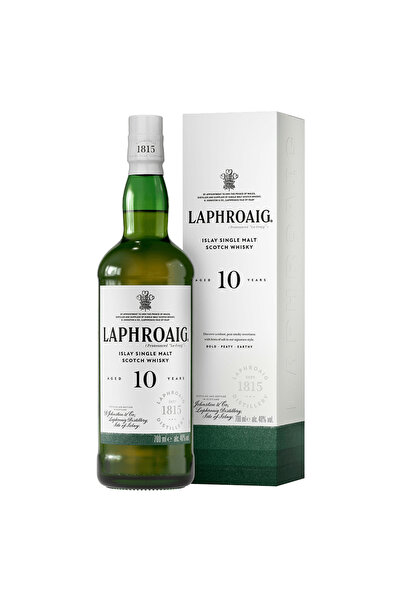 Laphroaig 10YO, 0.7l + cutie cadou