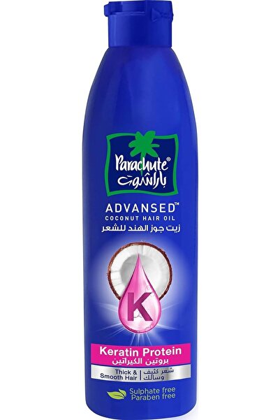 Parachute Advansed زيت الشعر بالكيراتين وجوز الهند | لشعر ناعم ولامع | يقلل م...