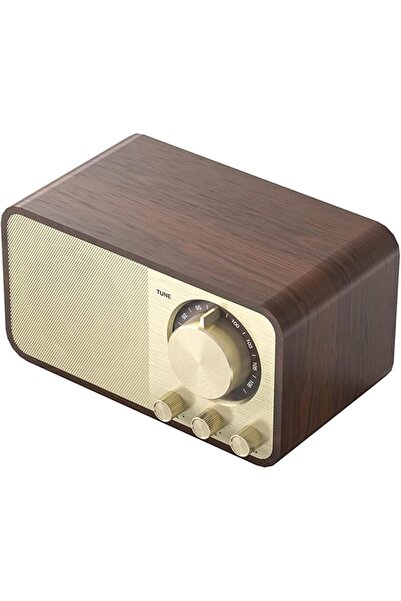 GENERAL Wooden Wireless BT5.0 Wooden Classic Home Radio Speaker Vintage Bluet...