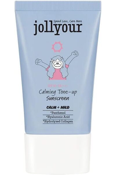 JOLLYOUR كريم واقي من الشمس مهدئ ومرطب بعامل حماية 50+ PA++++ سعة 50 مل