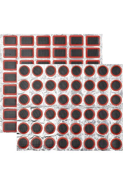 Banner Rubber patch, bicycle rubber puncture patch repair kit Tire rubber rep...