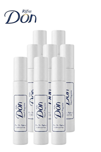 Rifas Don 8 Pieces Don French Fragrance Eau De Perfume 18 ML