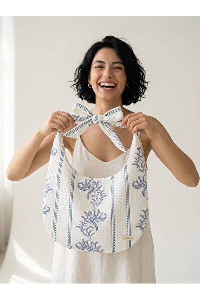 inci exclusıve collection Fiyonk Bağlamalı Omuz Çantası