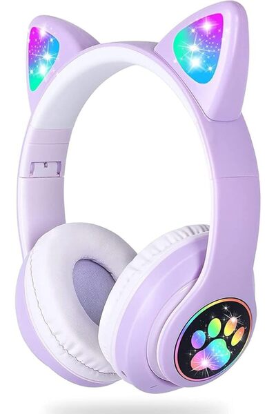 GENERAL Headphones Kids,Foldable Adjustable Stereo Safe Volume Limite Kids Wi...