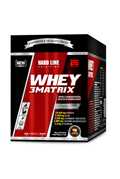 Hardline Whey 3matrix Protein 780 Gr (30Gr*26Adet) Kurabiye