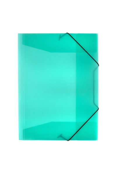 OEM Dosar extensibil A4, verde mentă, 25.5x34cm
