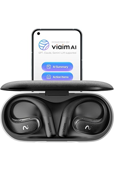 VIAIM OpenNote AI Recorder – Open Ear Earbuds with FlashRecord, Call Recordin...