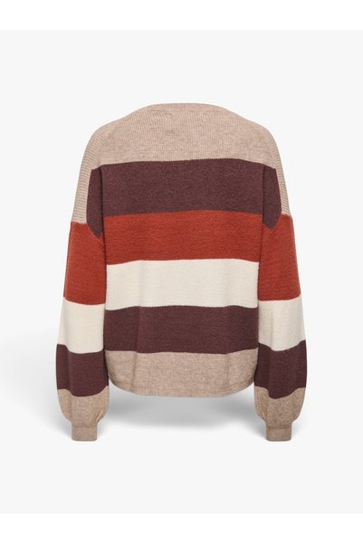 ONLY بلوفر ONLATIA L/S STRIPE للسيدات KNT NOOS O15220044-5072564