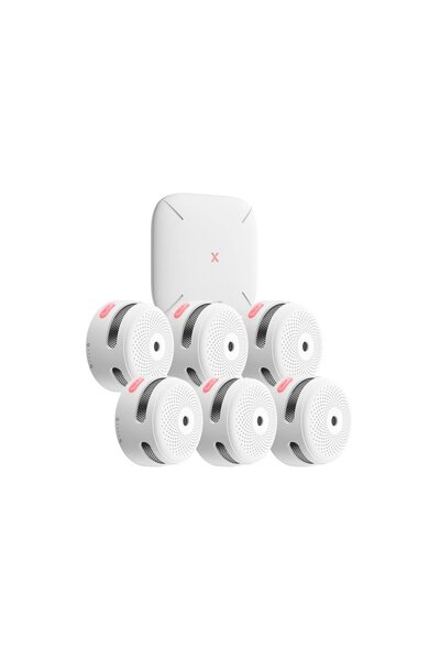 X-Sense Kit detectie incendiu FS61, 85 dB, autonomie 5 ani, control aplicatie, WiFi