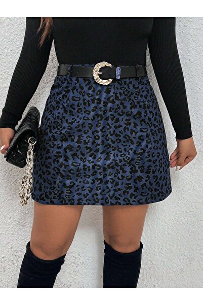 Sheya Fustă mini, mix de culori - 4XL