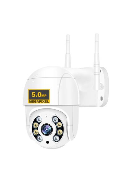 OEM Camera supraveghere WIFI, 5MP, FULL HD, Micro SD, Rotire 360, detectie fo...