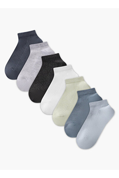 FAV Pack of 7 Ankle Length Cotton Socks