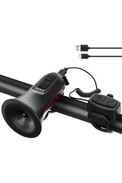 KASTWAVE Electric Bike Horn, 120dB Bicycle Bells, Waterproof Bike Bell with R...
