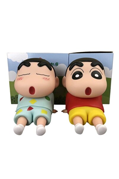 AjieQaQ Set de 2 suporturi de telefon, Crayon Shin-chan, multicolor, 11x7.5x9cm