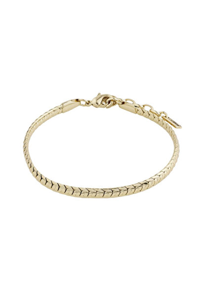 MBrands Men's Braided Bracelet Talia Brass Gold