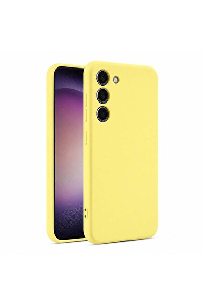 vıonex Μαλακή Θήκη για Samsung A15, Μικροΐνες, TPU - Νέον Κίτρινο
