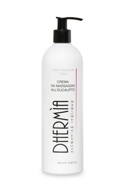 Dhermia Cremă de masaj cu eucalipt – 500 ml