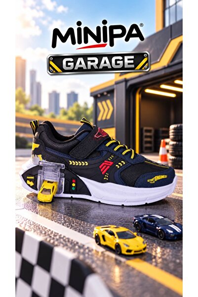 AYKA KİDS Garaj Tabanlı Çift Metal Arabalı Çocuk Spor Ayakkabısı – Ortopedik ...