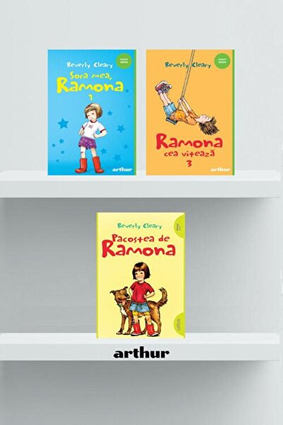 Editura Arthur Pachet cărți cu Ramona (primii 3 volume) - Beverly Cleary