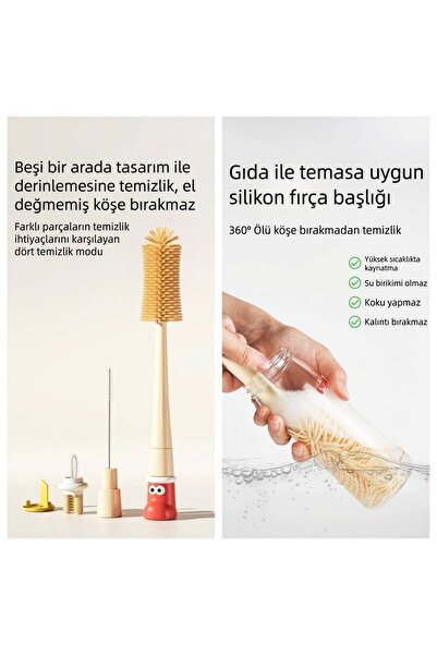 BRUSH 5IN1 Bottle thermos cup cleaner