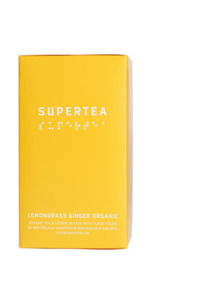 Teministeriet - Supertea Lemongrass Ginger Organic - 20 Tea Bags