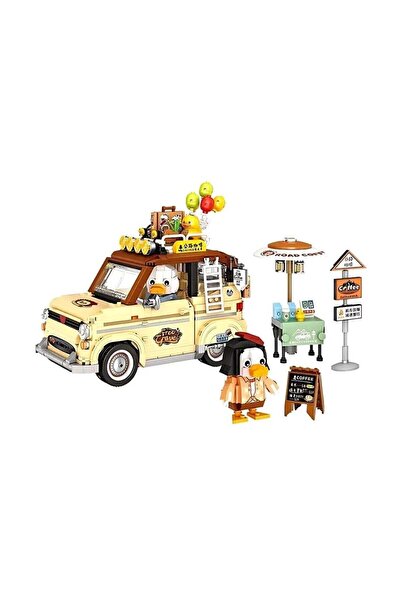 Loz Lz-1950 Camping Duck 1646 Piece Block Toy