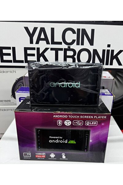 Android auto 7inç ANDROİD dooble usb bt fm aux 1080p full hd oled ekran googl...