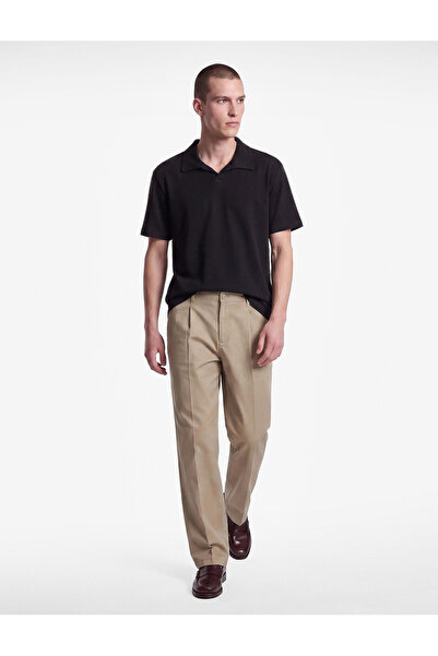 Koton Regular Fit Cotton Short Sleeve Polo Neck T-Shirt