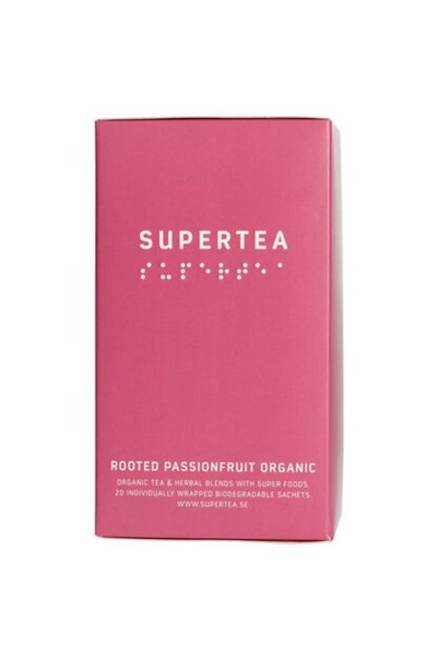 Teministeriet Supertea Fructul Pasiunii Înrădăcinat Organic - 20 Pliculețe de...