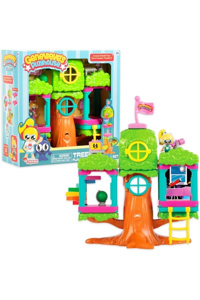 Bonkers Toys Genevieve's Playhouse Treefort Playset