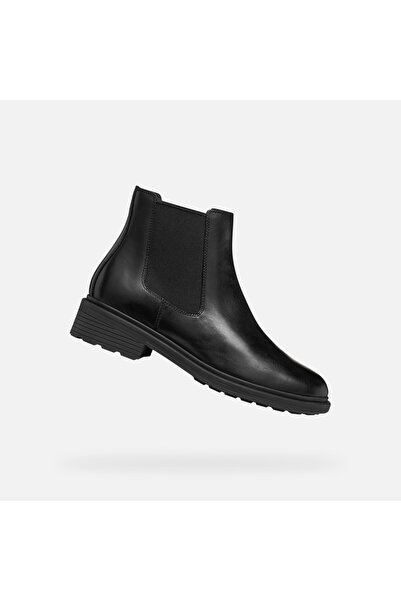 Geox Walk Pleasure B - Botine de damă, Negru